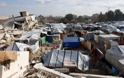 Bebé palestina muere de hipotermia en Gaza; el noveno deceso este invierno