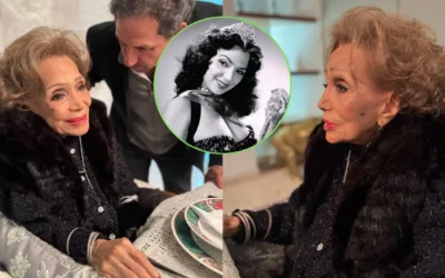 Así lució María Victoria en su cena de Año Nuevo 2026 a sus casi 103 años