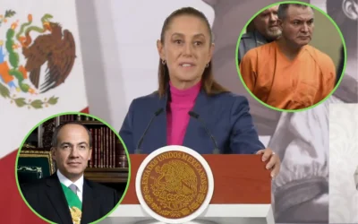 Sheinbaum insiste en que no se puede olvidar la guerra contra el narco que encabezó Felipe Calderón