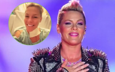 “Una nueva cicatriz”: Pink recibe el Año Nuevo hospitalizada y enciende las alarmas entre sus fans