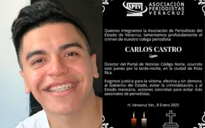 Asesinan a Carlos Castro, reportero de la fuente policiaca en Veracruz