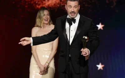 Jimmy Kimmel dedica con ironía su premio de los Critics Choice Awards a Trump