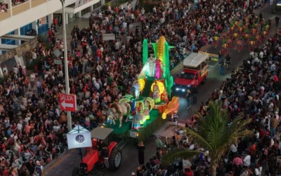 Más de 550 mil asistentes disfrutan del primer desfile del Carnaval de Mazatlán “Arriba la Tambora”