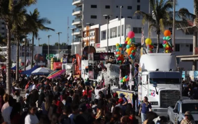 Abarrotan más de 480 mil asistentes el segundo desfile del Carnaval 2026 “Arriba la Tambora”.