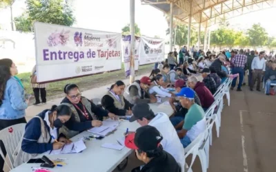 Entregan programas del BIENESTAR a más d 9 mil beneficiarios.