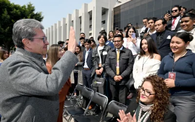 Ricardo Monreal pide a jóvenes cerrar filas con la presidenta Claudia Sheinbaum y defender la soberanía nacional