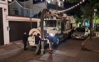 Termina JUMAPAM mantenimiento a la red sanitaria en áreas del Carnaval.