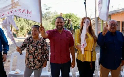 Arranca Gobierno Municipal de Mazatlan  3 obras simultáneas de pavimentación en colonias al norte de Mazatlán.