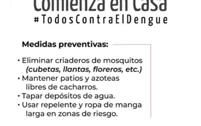 Ahome se suma al programa “Todos contra el Dengue”, e invita a la ciudadanía a participar.