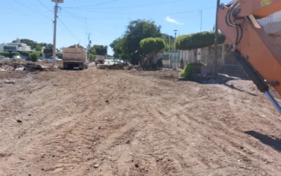 Obra en socavón de Juan Carrasco en Guasave tomará al menos 120 días; priorizan calidad sobre rapidez.