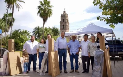 De sur a norte, continúa el Gobierno de Sinaloa entregando equipamiento a comerciantes de tianguis