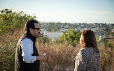 Tendrá Lomas de San Isidro nueva preparatoria CBTA; SEPyC y Ayuntamiento supervisan terreno.