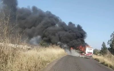 Interviene Gabinete de Seguridad federal ante ‘narcobloqueos’ en Jalisco, Michoacán, Colima y Guanajuato.