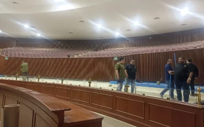 Aprovecha Congreso receso legislativo para concluir rehabilitación del Salón de Sesiones