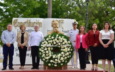 Ahome conmemora el 109 aniversario de la Constitución Mexicana de 1917