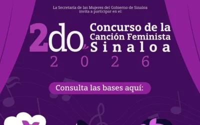 Secretaría de las Mujeres convoca al 2do Concurso de la Canción Feminista Sinaloa 2026