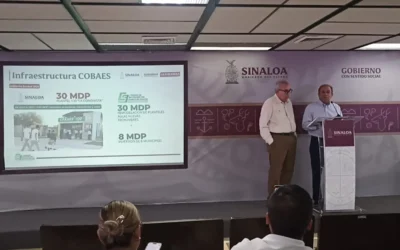 Colegio de Bachilleres de Sinaloa recibirá inversión de 140 millones de pesos