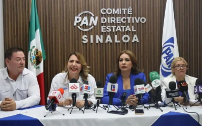 PAN Sinaloa acusa a los tres niveles de gobierno de abandono en seguridad y economía.