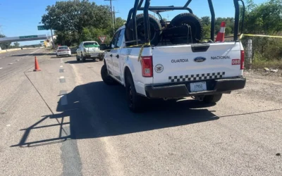 Dejan tres muertos en una camioneta en San Pedro Navolato .