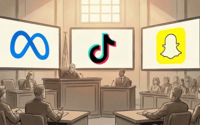 Meta, TikTok y Snapchat van a juicio por primera vez: son acusados de generar adicción en niños