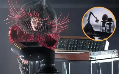 Lady Gaga sorprendió en los Grammy con un robot de compañía: la grabó y fue todo un éxito