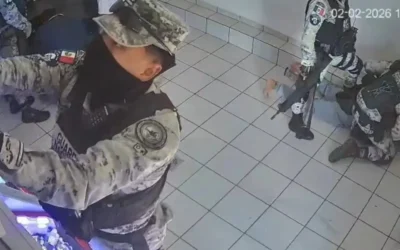 Denuncian cateo sin orden, robo y agresión de Guardia Nacional en negocio de tragamonedas