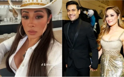 Toñita insinúa que el matrimonio entre Carlos Rivera y Cynthia Rodríguez es simulado: «lo que se ve no se juzga»
