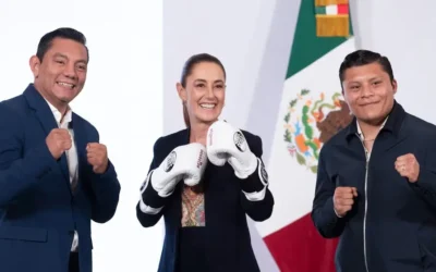 Programa Boxeando por la Paz ofrecerá clases gratuitas a cien mil jóvenes: Sheinbaum