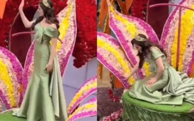 Miss Universo se descompensó en la Fiesta de la Fruta y de las Flores en Ecuador