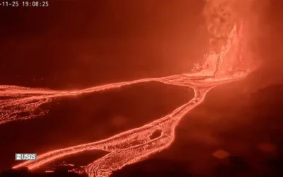 El volcán Kilauea registró una nueva e impactante erupción en Hawaii