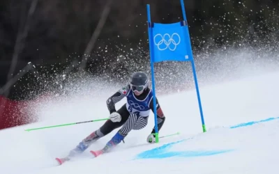 Lasse Gaxiola, último mexicano en competencia en JO Invierno, no logra terminar prueba de slalom por mal clima