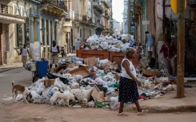Emergencia en Cuba: montañas de basura y servicios paralizados por la falta de combustible agravan el peligro sanitario