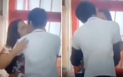 Maestra es captada besando a alumno de Telesecundaria en Tabasco: video se vuelve viral y desata polémica