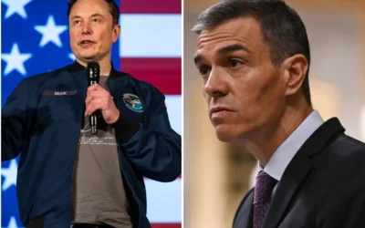 Musk ataca ahora a Pedro Sánchez; lo llama «tirano» por proponer la restricción de redes sociales a menores de 16 años