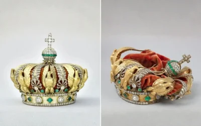Restaurarán corona de la emperatriz Eugenia, dañada en el robo del Louvre
