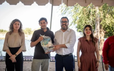 Entregan equipamiento para 219 pescadores de Culiacán para fortalecer su actividad.