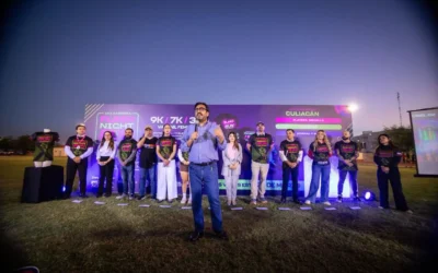 Culiacán brillará de noche con la primera carrera Flash Night Run; Adrián Cota y, Mau y Ricky, en el escenario musical