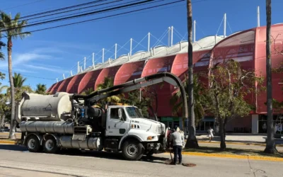 JUMAPAM da mantenimiento preventivo a redes sanitarias en zonas de carnaval