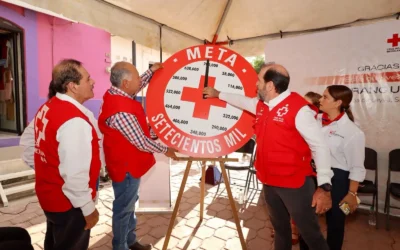 Delegación Sinaloa de Leyva supera su meta en el arranque de la Colecta Anual 2026.