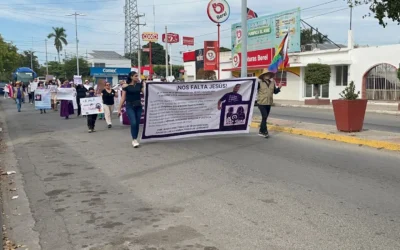 “Nuestras voces no serán apagadas”:Colectivas marchan en Guasave este 8M para exigir justicia por feminicidios y personas desaparecidas