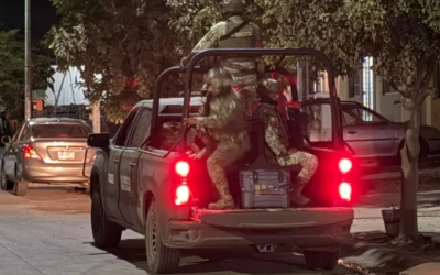 Motocicleta balearon a un hombre en la colonia Felipe Ángeles en Mazatlán.