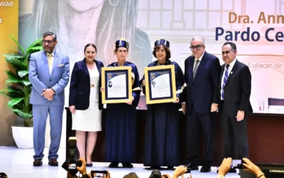 ¡Un acto de justicia y visibilidad! Personalidades políticas y de la academia reconocen a la UAS por distinguir a Annie Pardo y Rosaura Ruiz.
