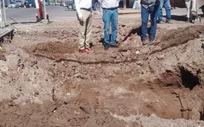 Supervisa Antonio Menéndez puntos de baches en la ciudad e instruye repararlos a la brevedad.