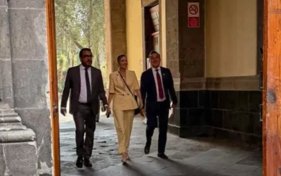 Juan de Dios Gámez se reúne con la presidenta Claudia Sheinbaum; Culiacán, en la agenda prioritaria.