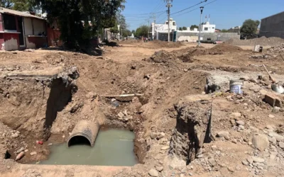 Anuncia Cecilia Ramírez, el inicio de un proyecto a largo plazo para rehabilitar drenaje en Guasave.