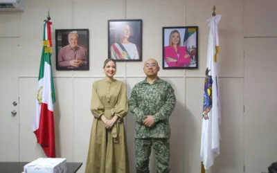 Fortalece Gobierno de Mazatlán coordinación con el Ejército Mexicano.