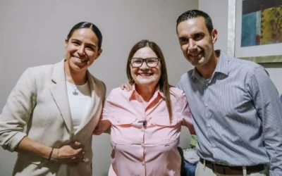 César Ramos y Karen Díaz, árbitros con gafete FIFA, comparten experiencias mundialistas e invitan a jóvenes deportistas a soñar en grande.