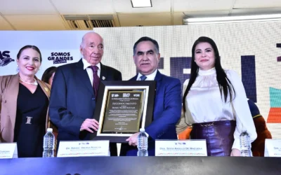 Inaugura el Rector Jesús Madueña la FeliUAS 2026, con emotivo homenaje al Dr. Rafael Valdez Aguilar; estrecha lazos académicos y culturales con la Universidad Veracruzana