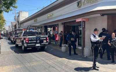 Frustran asalto en joyería del centro de Culiacán