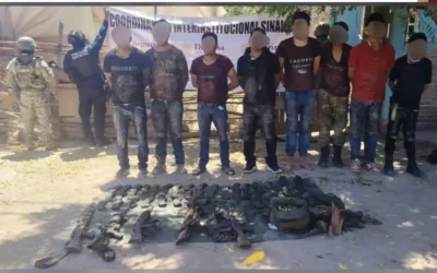 Tras denuncia anónima al 089, el Grupo Interinstitucional rescata en Escuinapa a menor de edad privado de la libertad; hay 8 detenidos